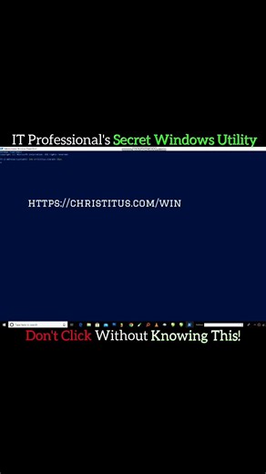 🚀 This One Command Can Transform Windows | Chris Titus Windows Tool