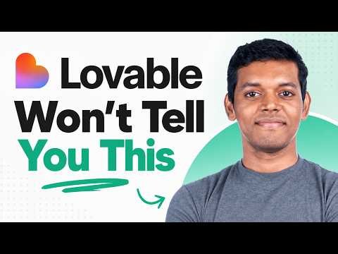 Lovable AI Tutorial for Beginners - Build Your First App