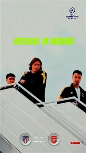 TO MADRID FOR THE SEMIS! 🇪🇸 Arsenal’s Toughest UCL Test Yet