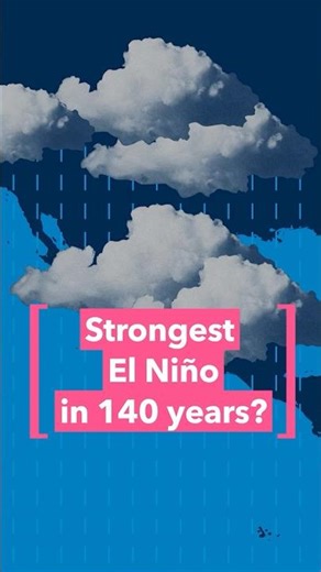 Strongest El Niño in 140 years?