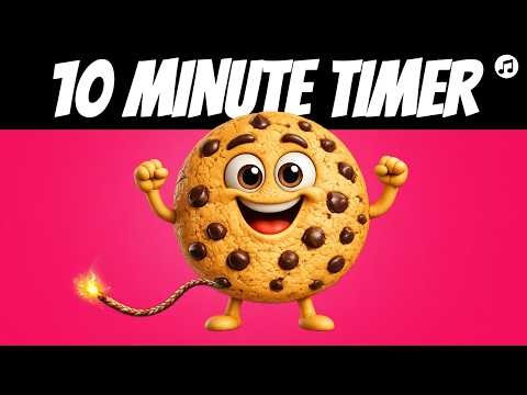 10 Minute Timer 💥 Cookie Bomb Timer Countdown Surprise! 🍪