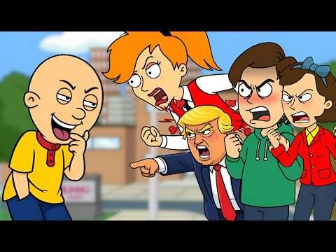 Caillou Misbehaves and Gets Grounded | Full Compilation