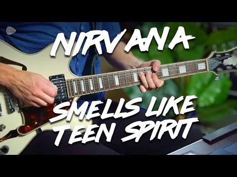 Nirvana - Smells Like Teen Spirit SOLO - guitar tutorial