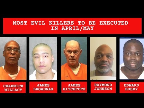 Most EVIL Inmates scheduled for Execution in the Next 30 Days (USA) | Full List & Shocking Details