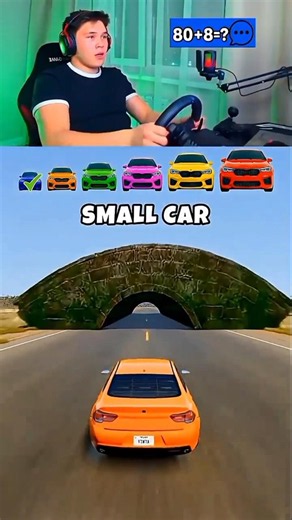Small To Giant Cars vs Giant Motocross