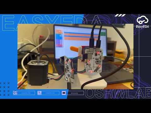 OSHWLab 57: Stepper Controller TMC2209 and ESP32C3