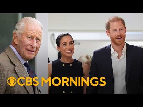 King Charles breaks silence on Harry and Meghan's U.K. return