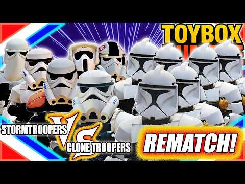 Stormtroopers Vs Clone Troopers REMATCH - Disney Infinity Toybox Rumble Versus Match