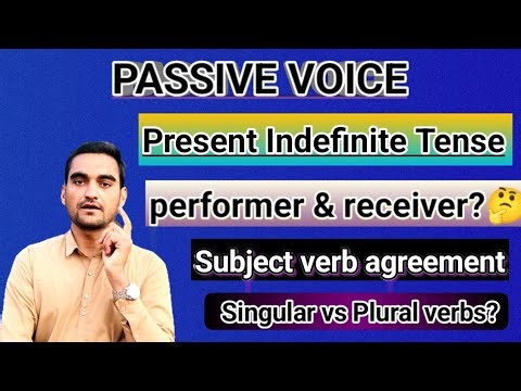 Present Indefinite Tense in Passive Voice | Rules & Examples | English Grammar