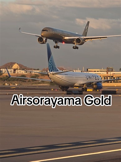 Airbus A350 de STARLUX — Airsorayama Gold landing footage