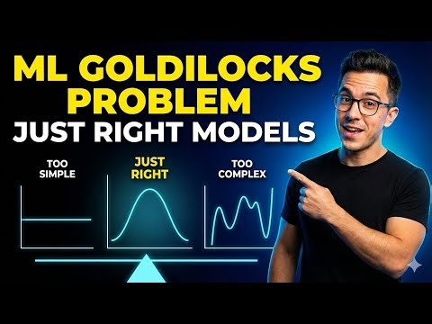 The Machine Learning Goldilocks Problem Explained | Bias vs Variance