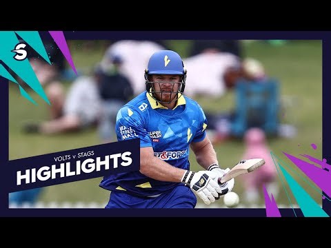 Glenn Phillips Brilliance! Otago Volts V Central Stags - Super Smash 2025 Highlights