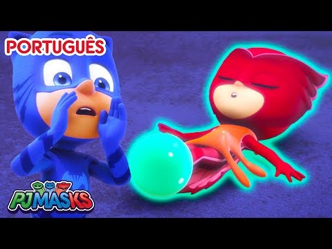 O futebol deu errado! ⚽️ PJ Masks em Português episódios completos | Desenhos animados