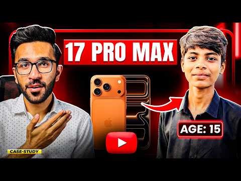 He can Buy 17 PRO MAX Every Month from YouTube Automation [CASE STUDY]