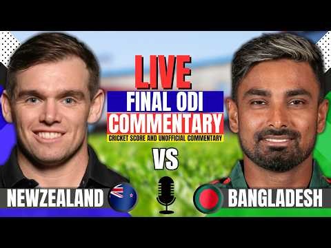 🔴Live: Ban vs Nz Final Odi | Commentary & Analysis | Nz Tour Of Ban 2026 | Today's Cricket Match