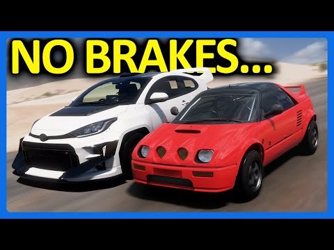 Forza Horizon 5 but We Don't Have Brakes...