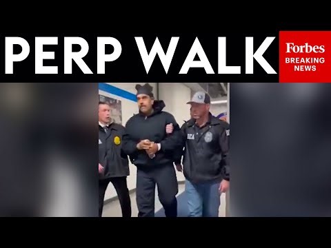 PERP WALK: Venezuela's Nicolás Maduro Is Walked Into Manhattan DEA Office