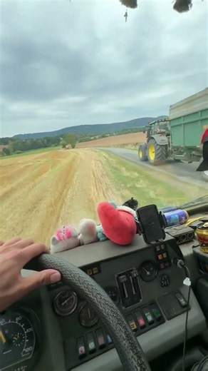 TRACTOR DRIVER'S POV 🚜 #farming #farmmachinery #rurallife #tractor #agriculture