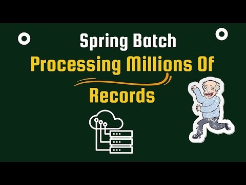 Spring Batch Tutorials - Processing Millions Of Data from CSV File #springboot