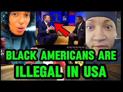 White man Says Black Americans are ILLEGAL in USA & INSTANTLY REGRETS.| he gets SCHOLLED on HISTORY.