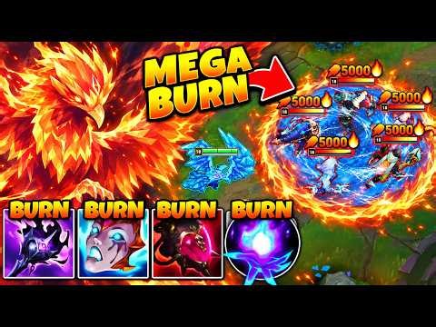 Anivia but I turn my ice to fire with this MEGA BURN build (MY ULT MELTS EVERYTHING)