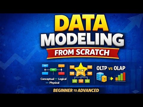 Data Modeling Explained from Scratch in Telugu | Beginner to Advanced