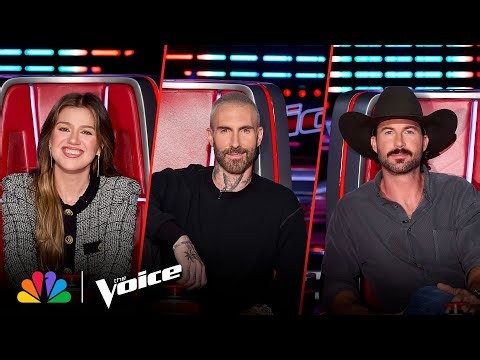What’s On Kelly, Adam and Riley's Camera Roll? | The Voice | NBC