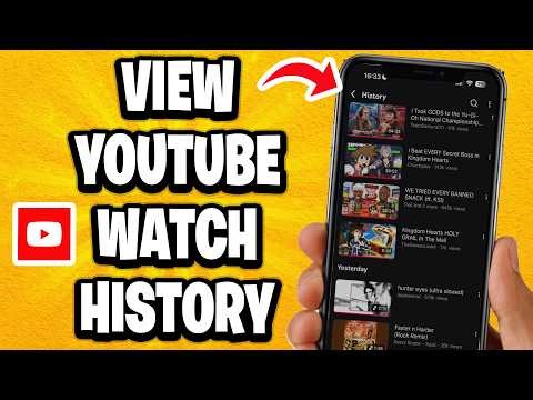 How To View YouTube Watch History - Computer & Phone