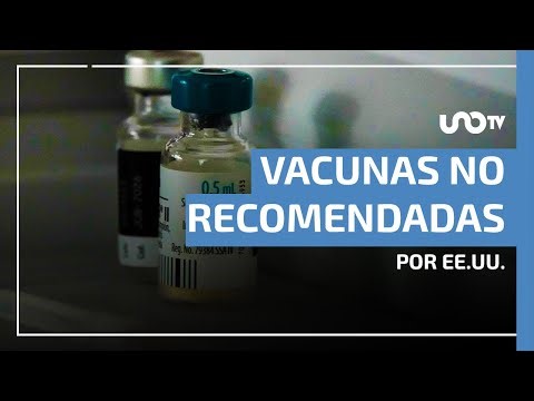 ¿Qué vacunas dejaron de recomendarse en Estados Unidos, pero son obligatorias en México?
