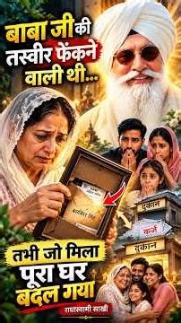 बाबा जी की तस्वीर फेंकने वाली थी… तभी जो मिला पूरा घर बदल गया | राधास्वामी साखी | Radha Soami Sakhi!