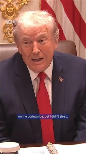Trump Dismisses Claims He Fell Asleep During Cabinet Meeting | 10 News