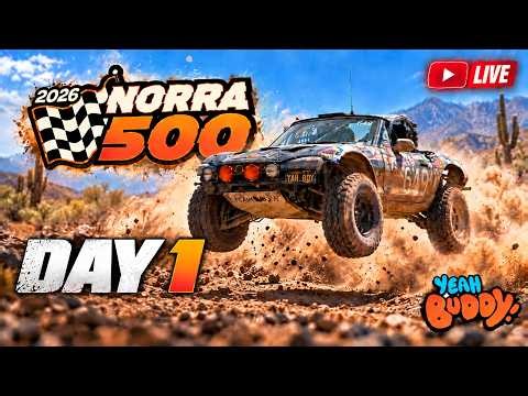 Day 1 — 2026 NORRA 500 LIVE | Full Race Coverage