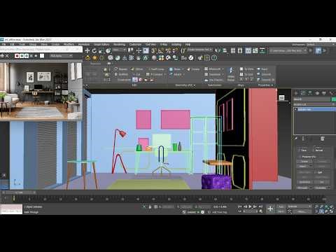 3D Modeling an Office Interior in 3ds Max | Step-by-Step Tutorial