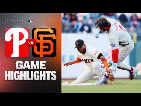 Phillies vs. Giants Game Highlights (4/6/26) | MLB Highlights