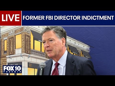 🔴LIVE: DOJ news conference on former FBI Director James Comey indictment | FOX 10 Phoenix