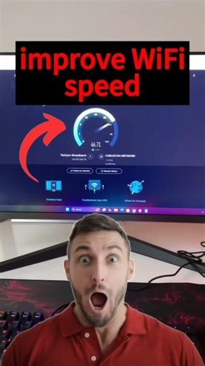 Trick to Improve Wifi Speed 🤯