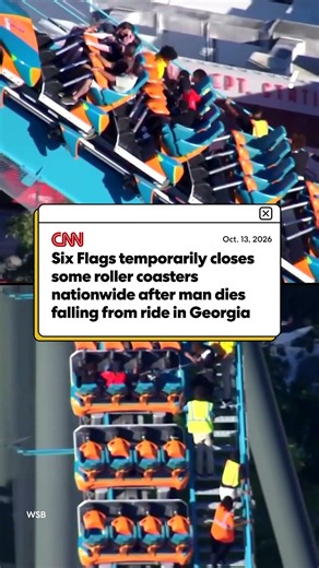 Six Flags is temporarily closing some roller coasters after a man died at a Georgia park