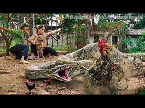 72 Hours of Crisis on the Farm - Giant, Aggressive Python Lurks and Attacks Chicken Farm