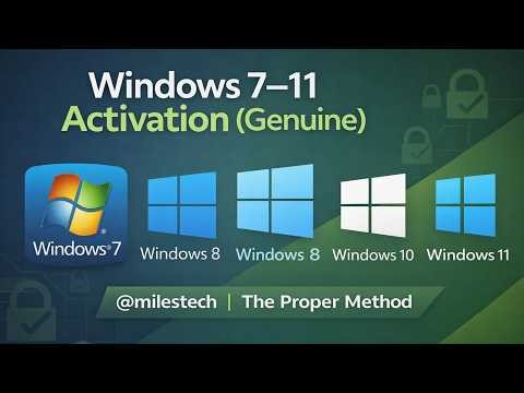 Windows Activation Without Product Key Simple Activation Tutorial
