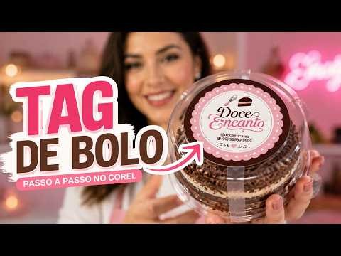 How to Create Cake Jar Tags in CorelDRAW (Step-by-Step with AI)