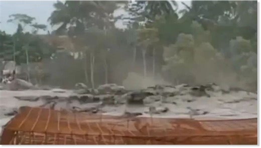 Indonesia: Mount Semeru erupts sending ash 3,900ft into air as flowing mud devastates towns
