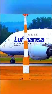 Feel the incredible power of the Lufthansa Airbus A380