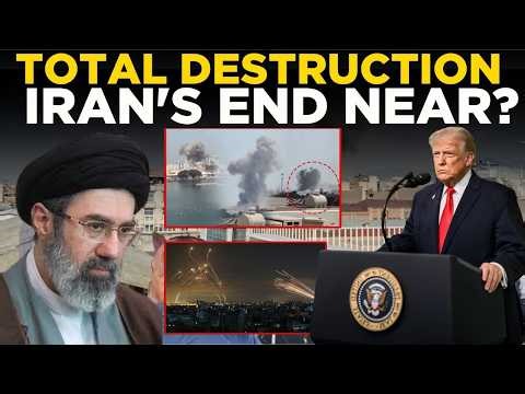 Live: Trump Drops Urgent White House Bombshell – 'We Will Finish The Little That Is Left Of Iran'
