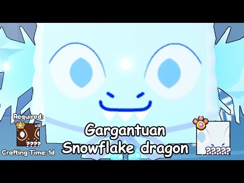 Crafting F2P Gargantuan Snowflake Dragon
