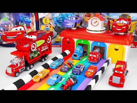 Disney Pixar Cars Toys Unboxing Review | Disney Pixar Cars Go Truck Race Track & Tayo the Little Bus