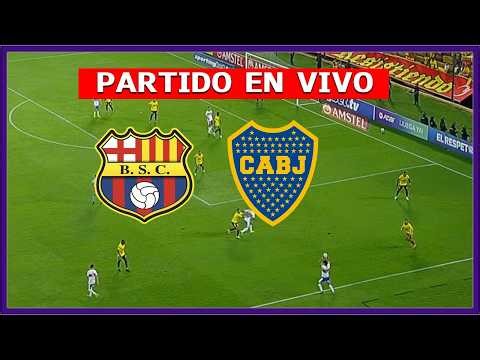 ✅ BARCELONA SC vs BOCA JUNIORS EN VIVO LIVE EN ESPAÑOL 🏆 COPA LIBERTADORES GRUPO D