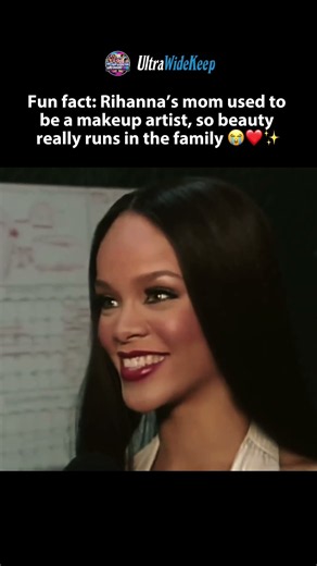rihanna revealed a surprising beauty about her mother where her passion for makeup came from#rihanna