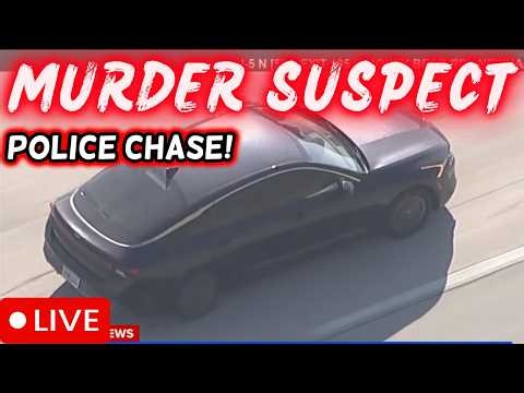 🔴 BREAKING: Murder Suspect Refuses to Stop | LAPD Pursuit LIVE
