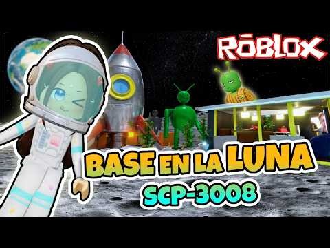 SCP-3008 pero hice una BASE SECRETA en la LUNA 🔨🌙 VS PELADOS ALIENS! Roblox