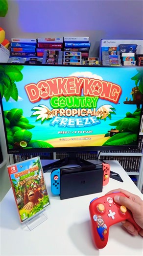 Nintendo Switch OLED Funky Kong Challenging Level